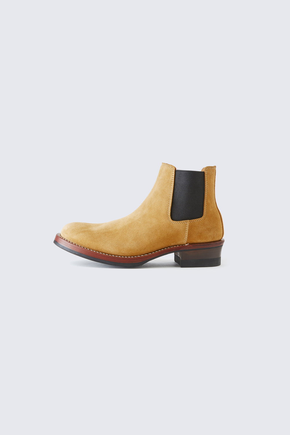 AB-03SS STEERHIDE SUEDE CHELSEA BOOTS