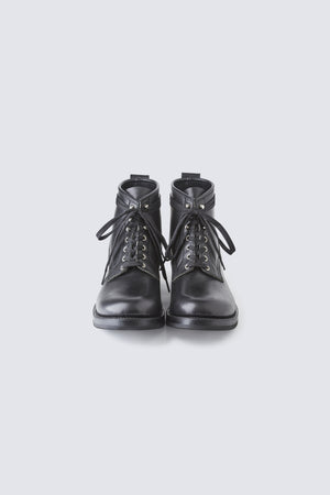 AB-02H HORSEHIDE LACE-UP BOOTS