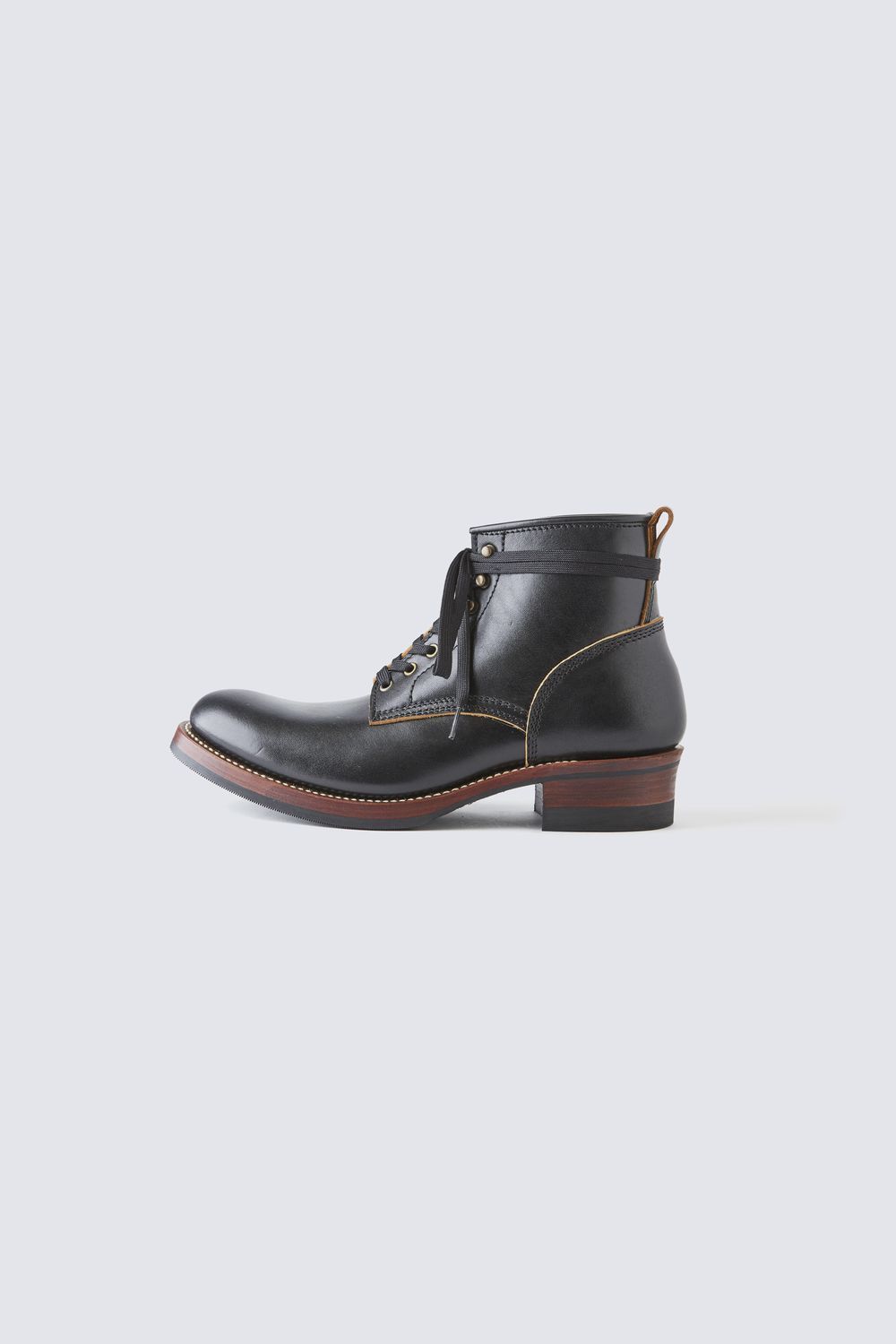 BUILT TO ORDER - AB-02 STEERHIDE LACE-UP BOOTS